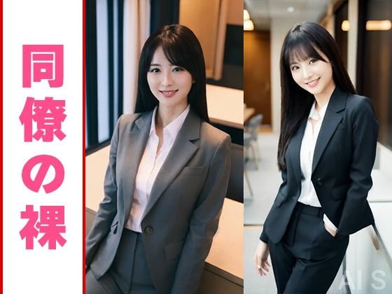 【約35分】『唾液を垂らす巨乳OL』滴る唾液、理性のスーツを脱ぎ捨てる。-AIで描く究極の美女達-のサンプル画像 6