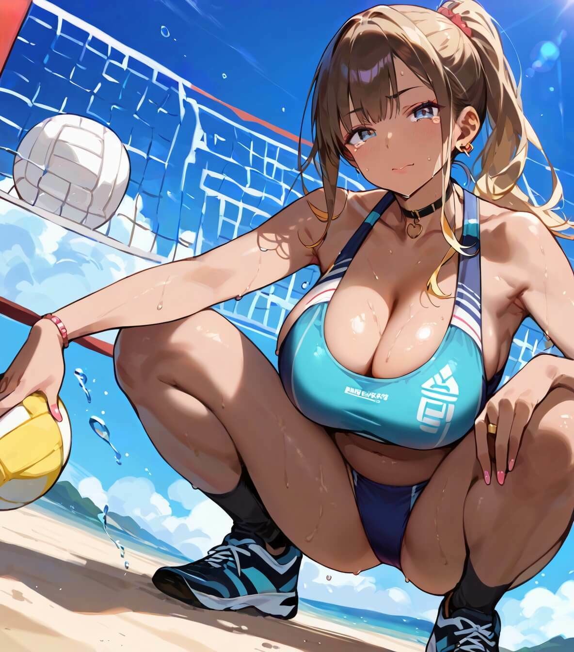 ビーチバレーの罰ゲームはセックスです！！【厳選250枚収録】のサンプル画像 6