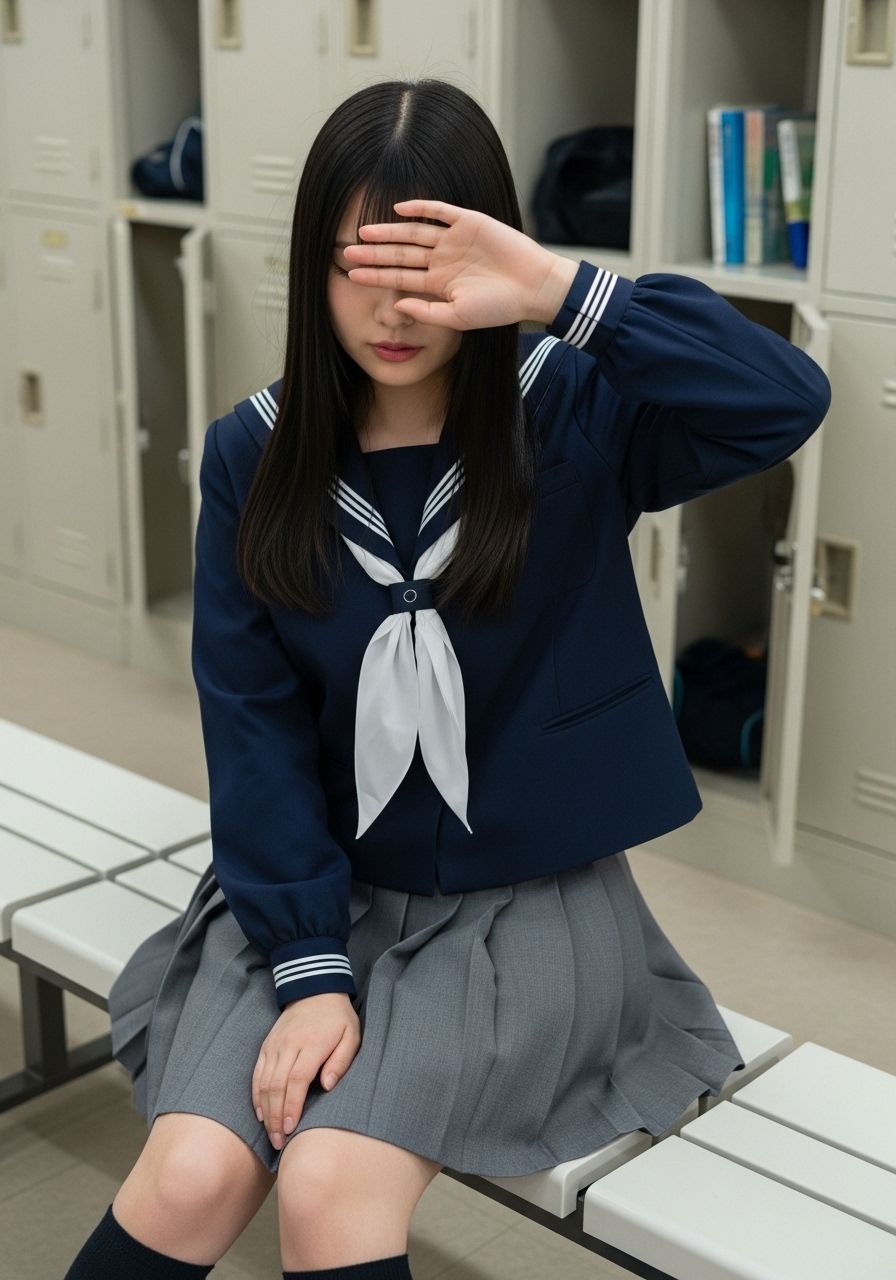 イケナイ目隠し制服ガールのサンプル画像 6