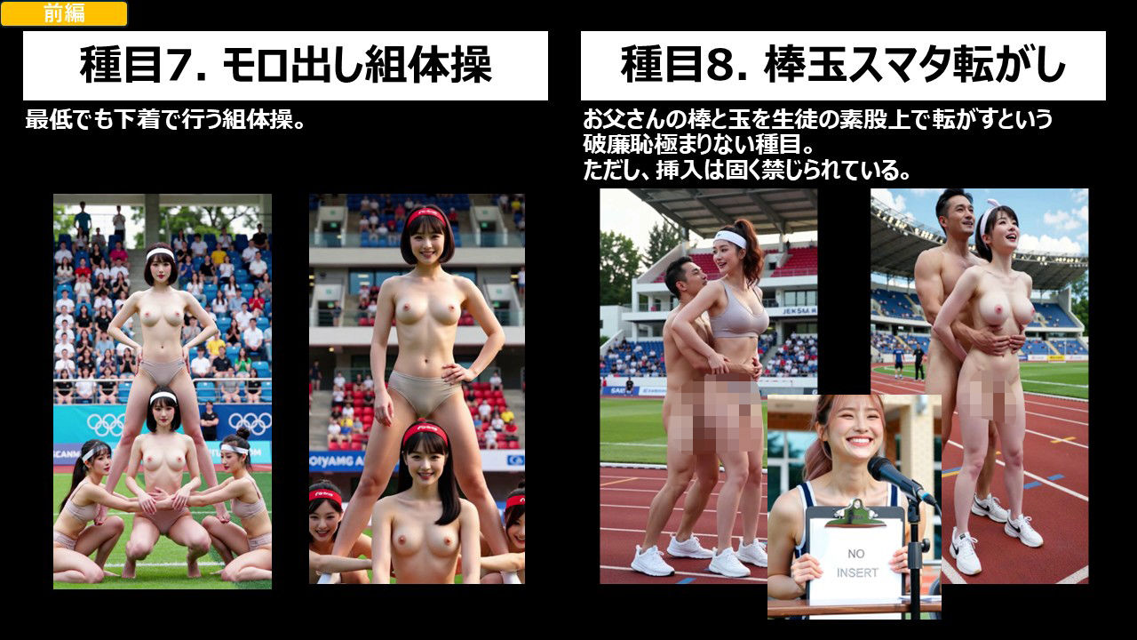 私立露出学園  大露出体育祭  ザ・ムービー  前編のサンプル画像 6