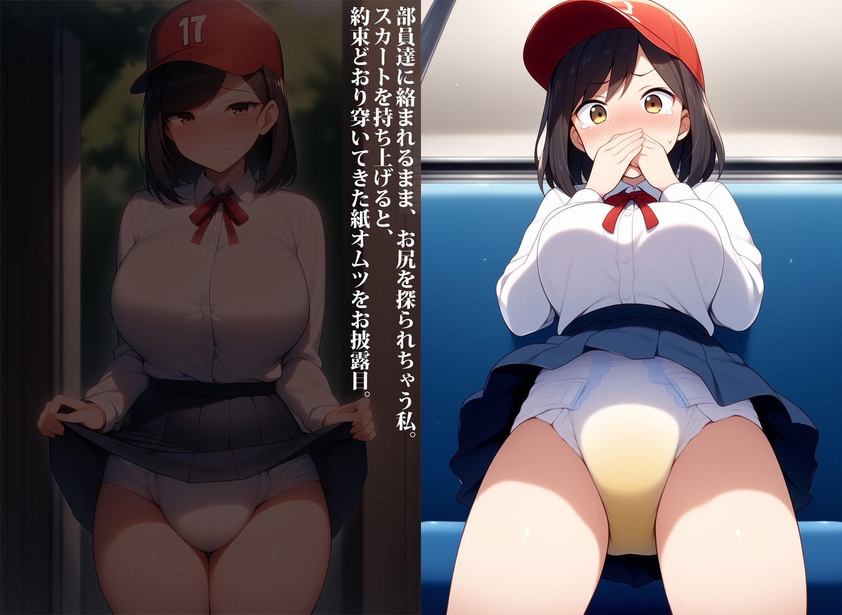 お漏らしブルマーは服従の証〜野球部マネージャーの幼馴染を変態調教〜 画像8