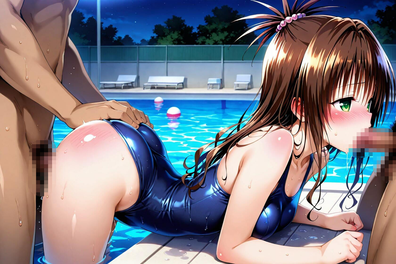 古〇川唯・美〇ちゃんのハレンチなCG集の画像7