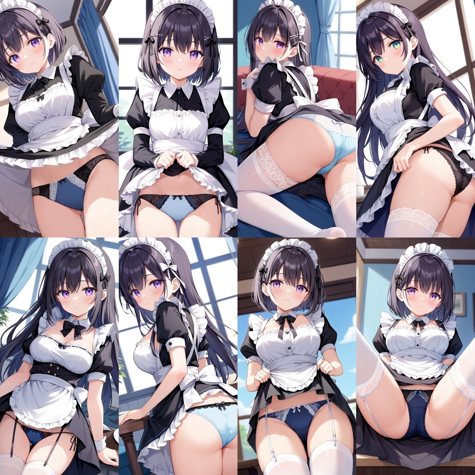 ご奉仕清楚メイドにレースパンティーみせてもらいました【250枚】のサンプル画像 6