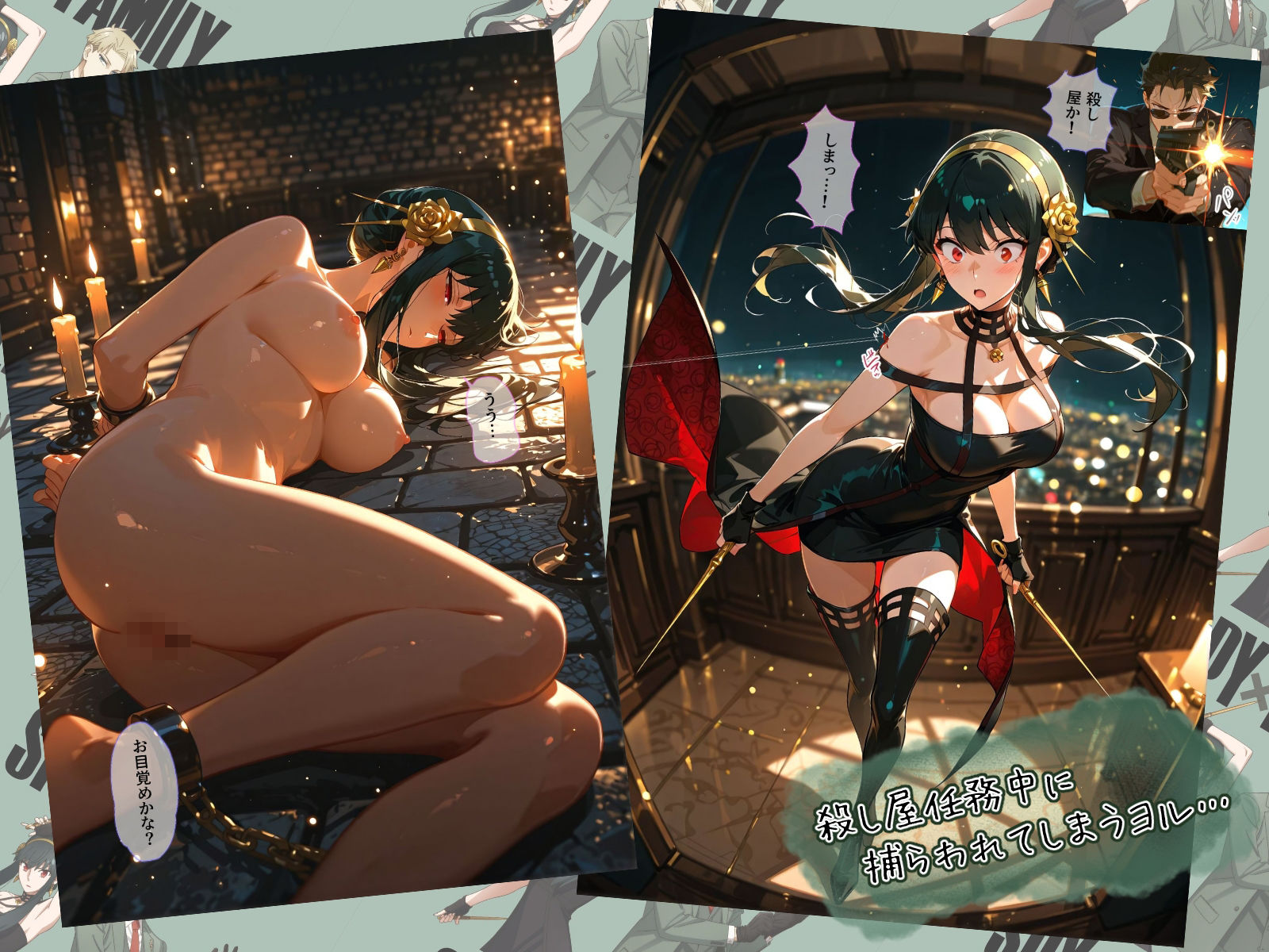 エロ同人版スパイファミリーの画像7