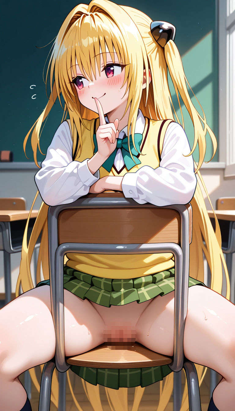 前の席のあの娘がすごいノーパンアピールしてくるラ〇＆ヤ〇編のサンプル画像 6
