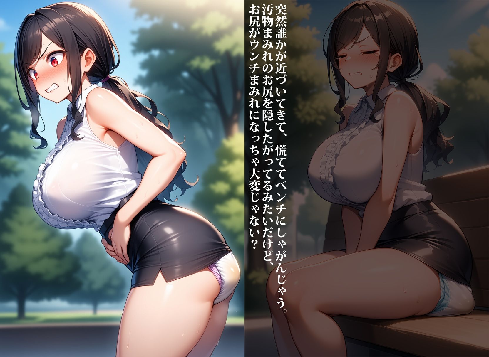 部員達の命令を拒めない!新体操部顧問をお漏らしイジメ 画像9