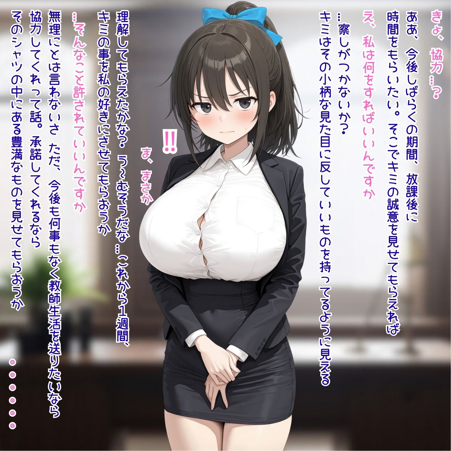 かえで先生の憂鬱教師生活のサンプル画像 6
