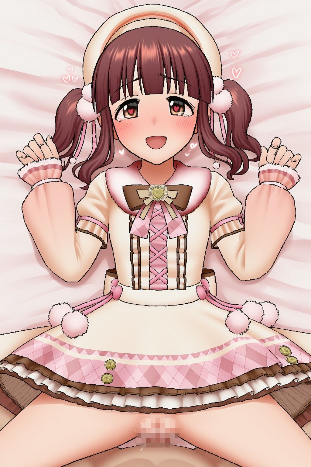 ふわもこ冬ワンピの天使系アイドルといちゃらぶエッチするイラスト集のサンプル画像 6