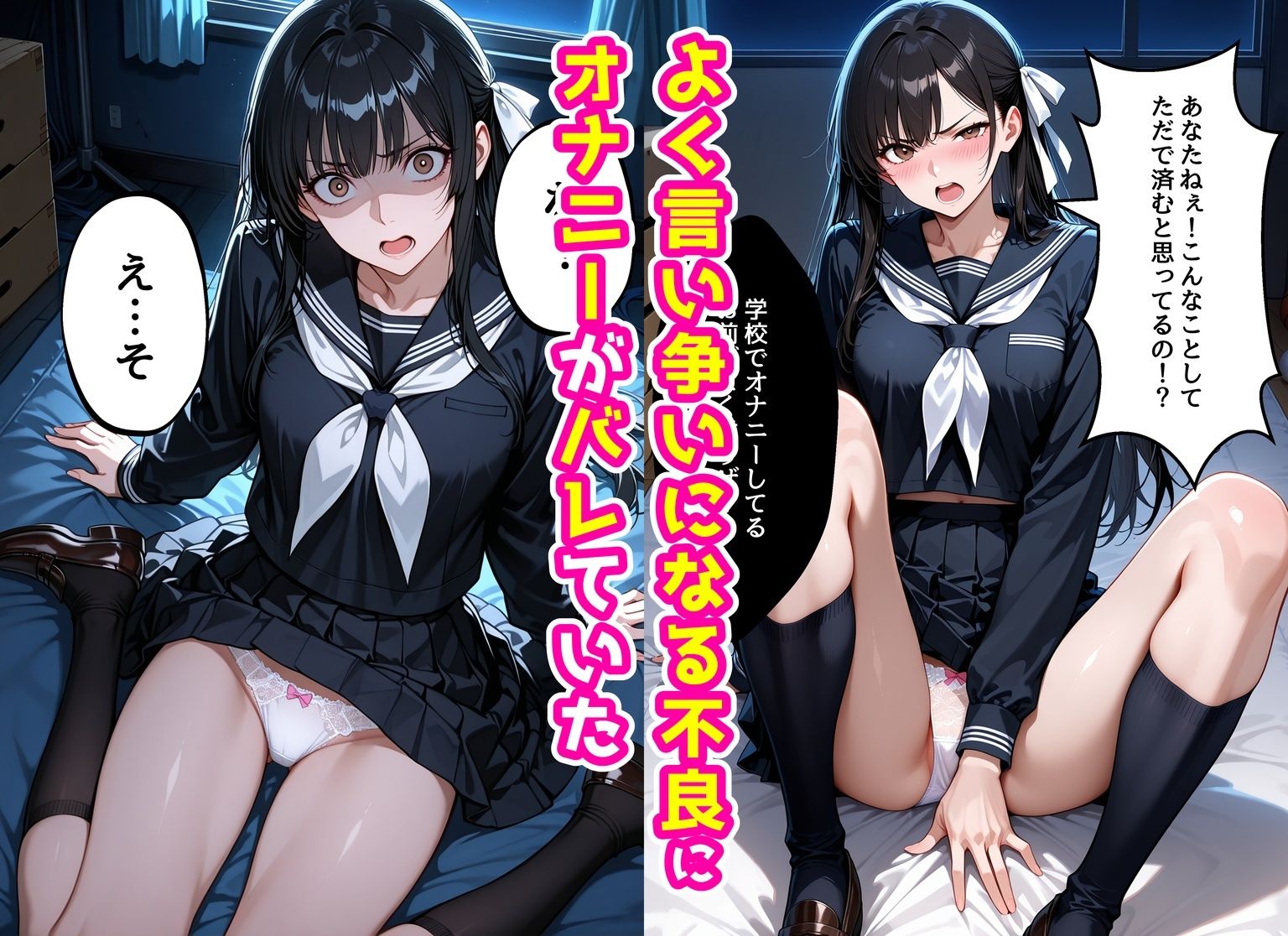 オナニーが日課の風紀委員長、エッチの気持ち良さを知る。の画像5