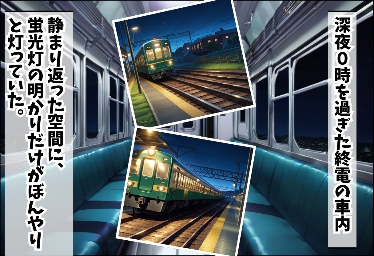 ムチムチ女子校生が終電車両でロープで縛られ調教される話〜金髪女子校生編〜の画像2