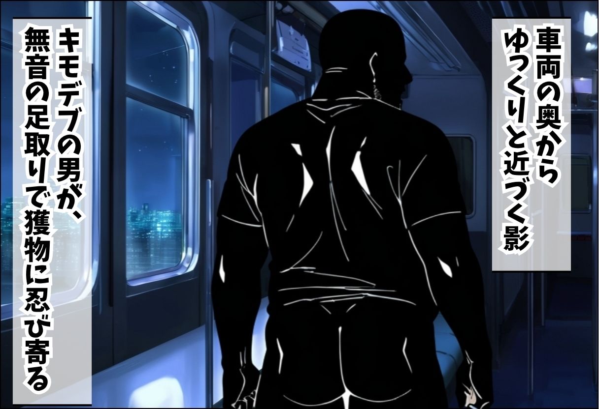 ムチムチ女子校生が終電車両でロープで縛られ調教される話〜金髪女子校生編〜の画像4