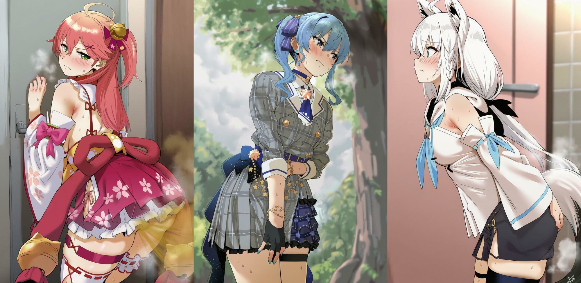 ホ○ライブ 脱糞スカトロCG集 (星○すいせい・さ○らみこ・白○フブキ)編 画像4