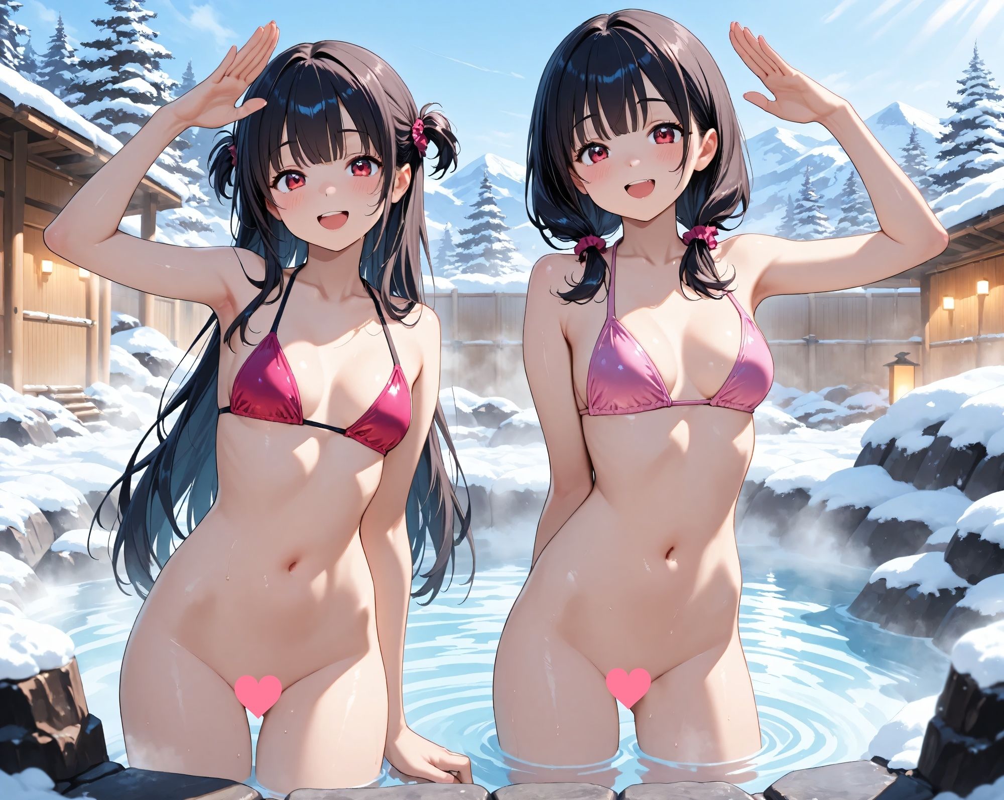 女子校生 えっちな水着グラビア撮影 〜温泉編〜 画像6