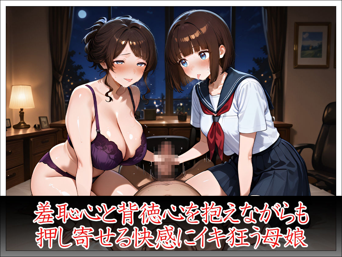 生ハメ母娘（おやこ）丼 画像8