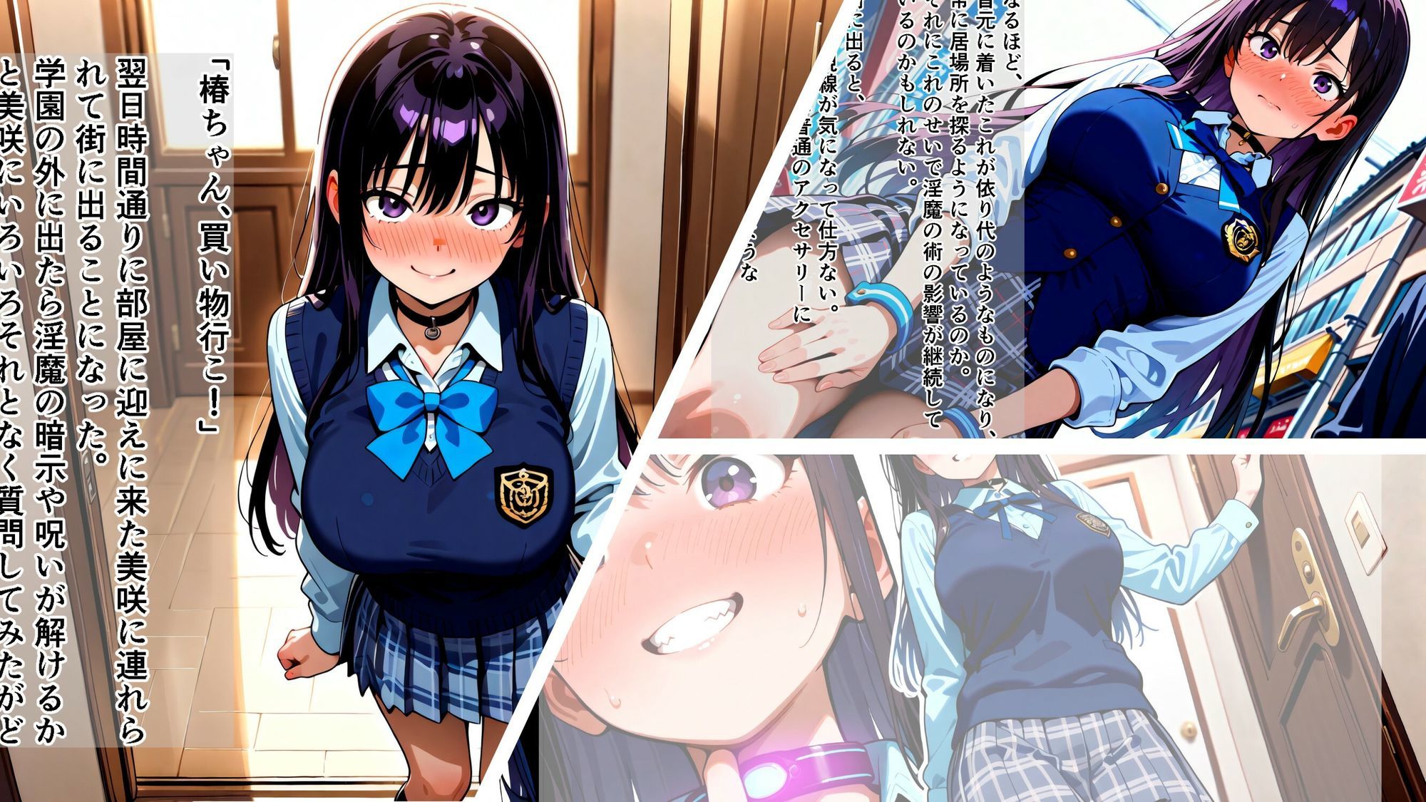 退魔師衣里の潜入任務〜淫魔に支配された女学園と失踪事件の真相〜Part.2のサンプル画像 6
