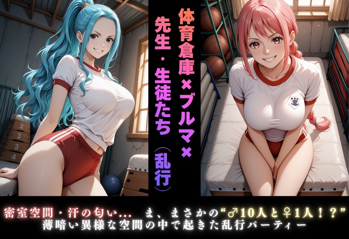 【学園ヒロイン〜俺たちの肉便器〜】ワンピ◯ス〜ビ◯・レベ◯カ 編〜 画像6