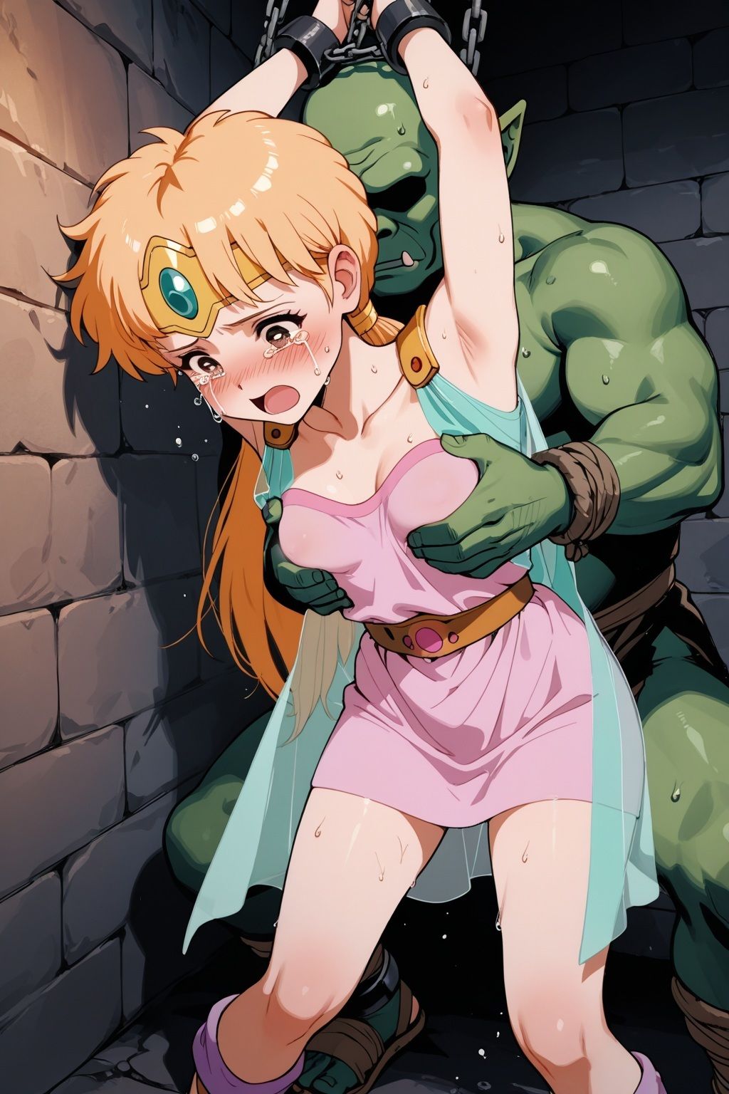 魔王軍に捕らわれたダイの●冒険 レオナ姫のサンプル画像 6