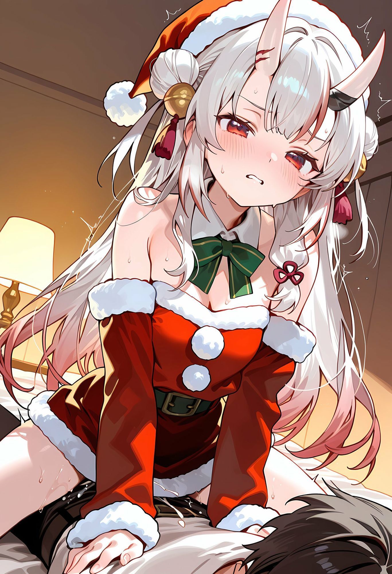 百鬼あ◯め（サンタ）とラブラブえっちの画像7