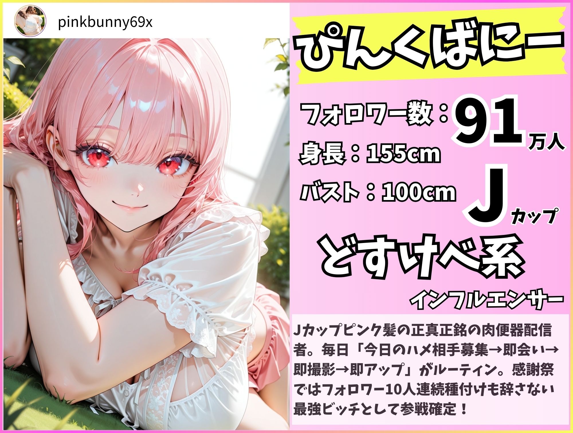 エロ系インフルエンサー特別合同企画 フォロワー限定生ハメ感謝祭のサンプル画像 6