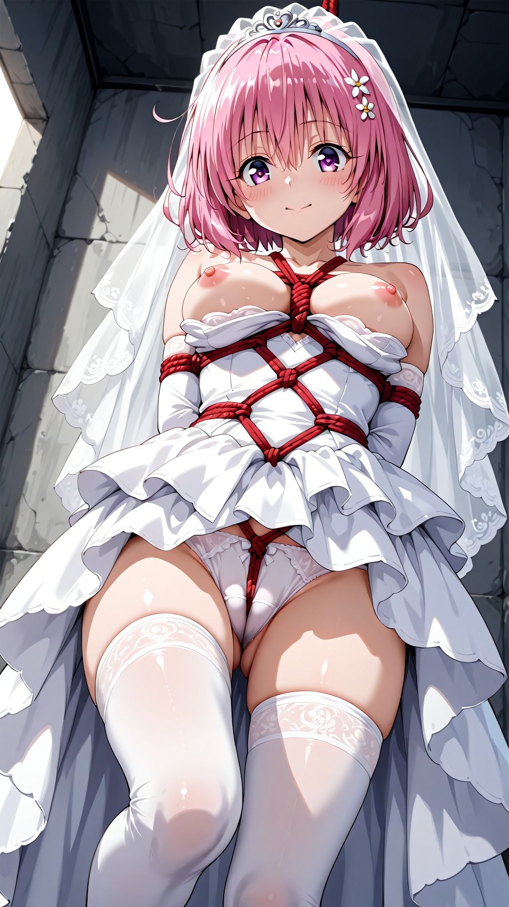 vol.56 第3王女6 ウェディングドレス緊縛 画像2