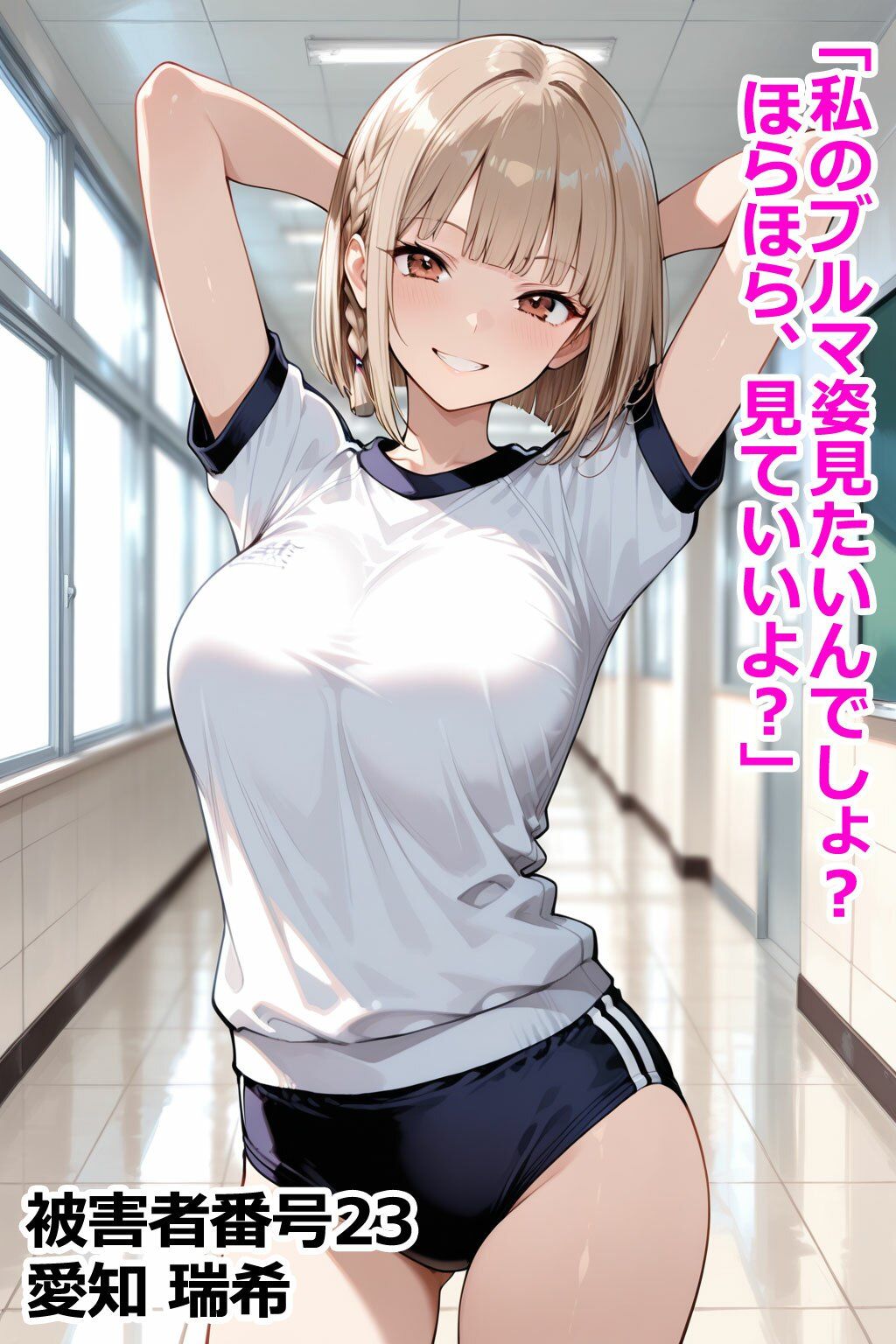 巨乳学園レ〇プ事件被害者録Vol.2 即出し2コマのサンプル画像 6