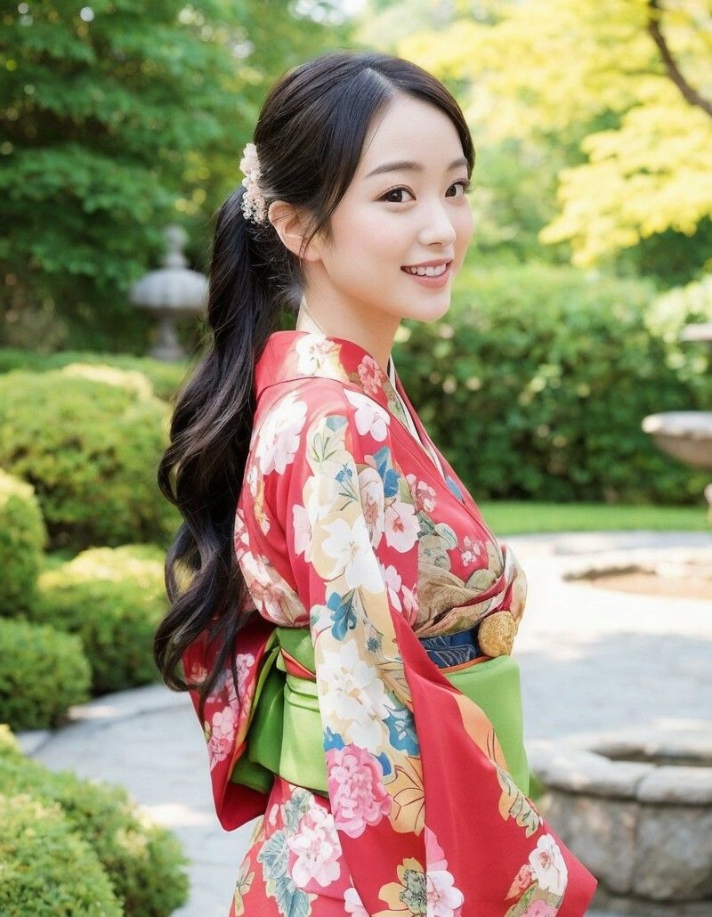 【美女名録】vol2.20  絢爛―振袖に咲く美―  150枚【AIグラビア写真集】の画像9