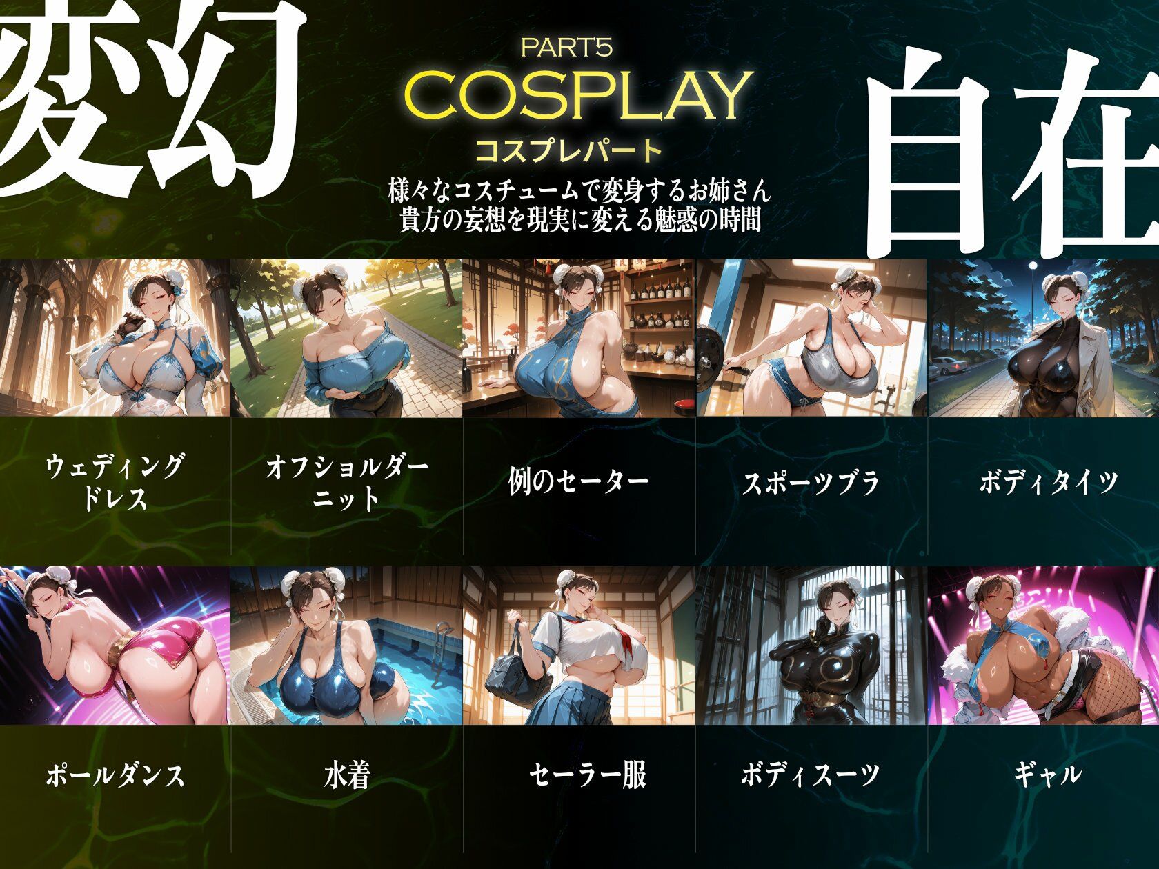 巨乳痴女同人CG集 エーテライト No.22のサンプル画像 6