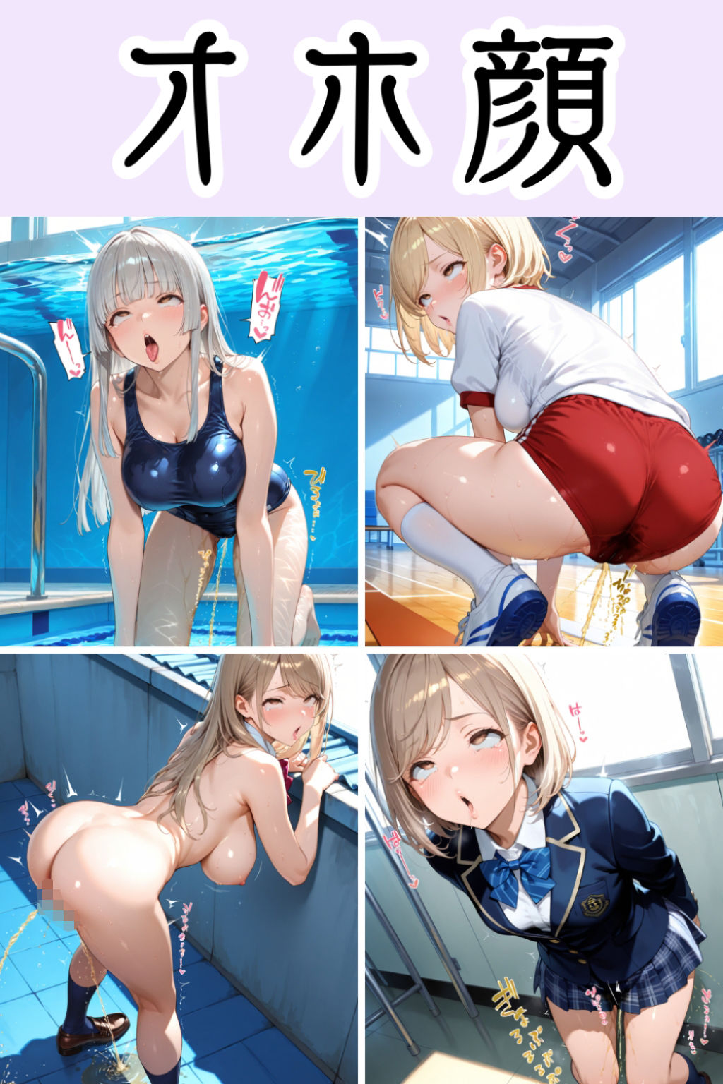 おしがま失敗！おもらし癖がついた女子校生の末路 画像7