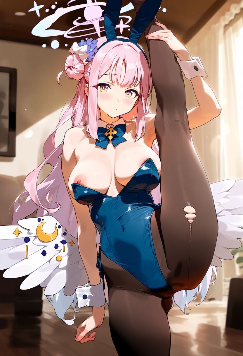【ブル○カ】聖○ミカ様のエッチなバニーガール！赤ちゃん部屋種付け大作戦！（207枚）のサンプル画像 6