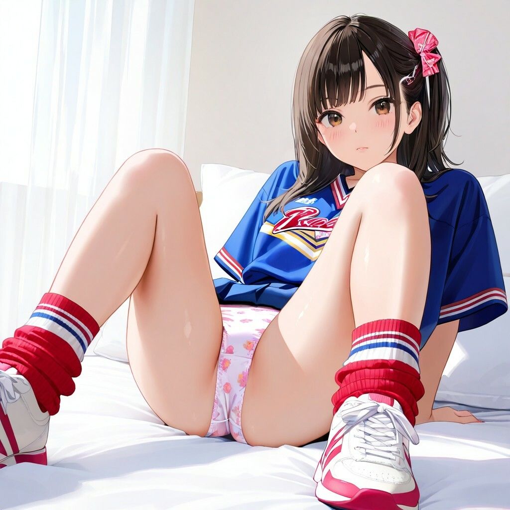 生パンチアガールのM字パンチラ Vol.2の画像7