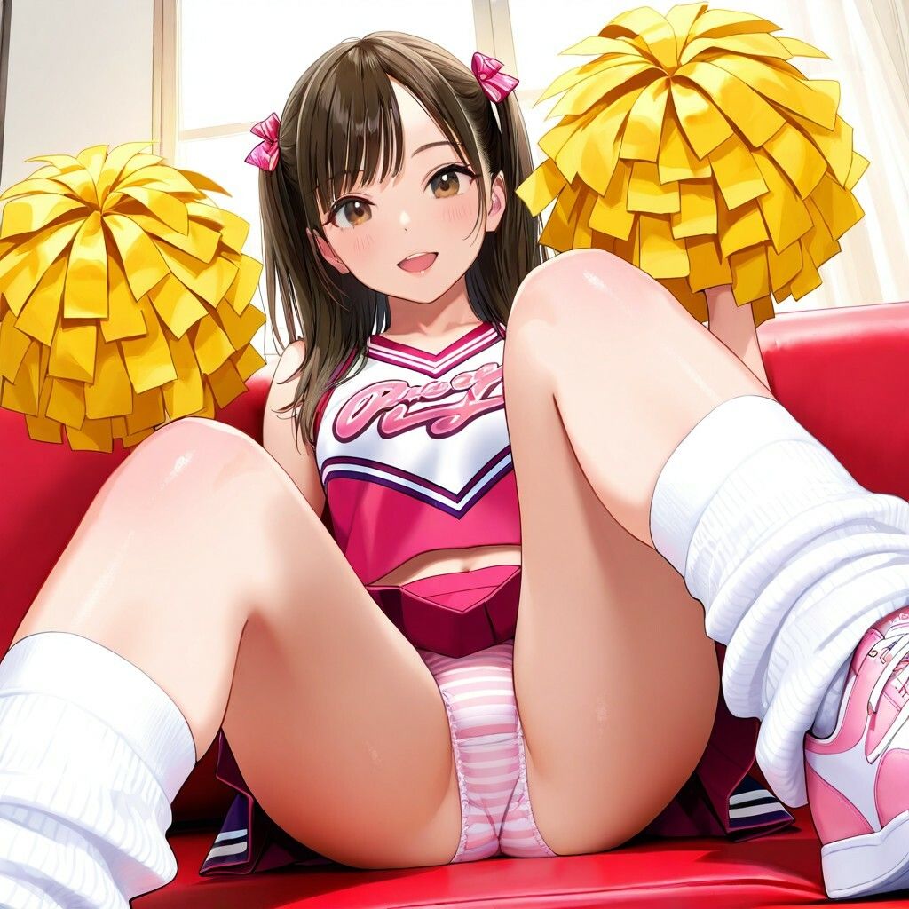 生パンチアガールのM字パンチラ Vol.2の画像9