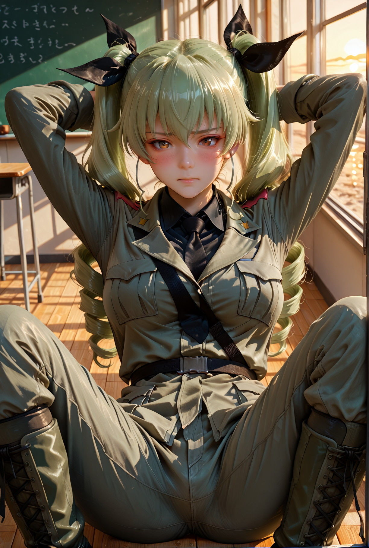 しのるのCG集「ガールズ＆パンツァー＃A1」 画像8