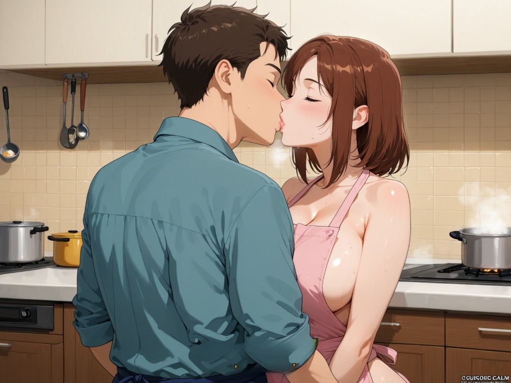 巨乳人妻と濃厚不倫セックスのサンプル画像 6