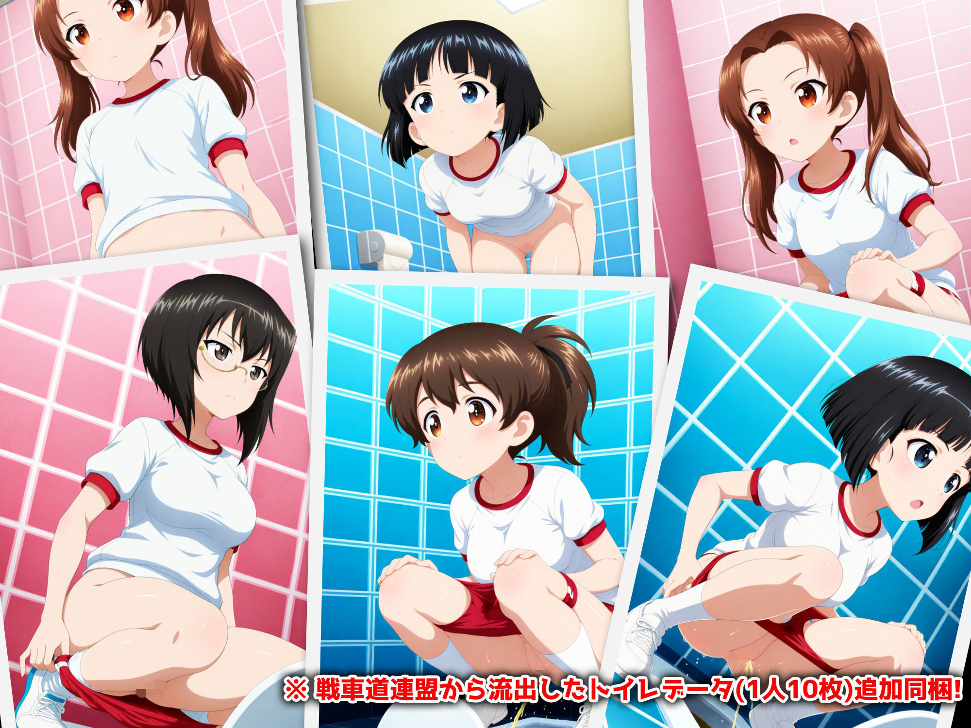 Girls und Buruma Hamipan カメさん＆カモさんチーム編 画像6