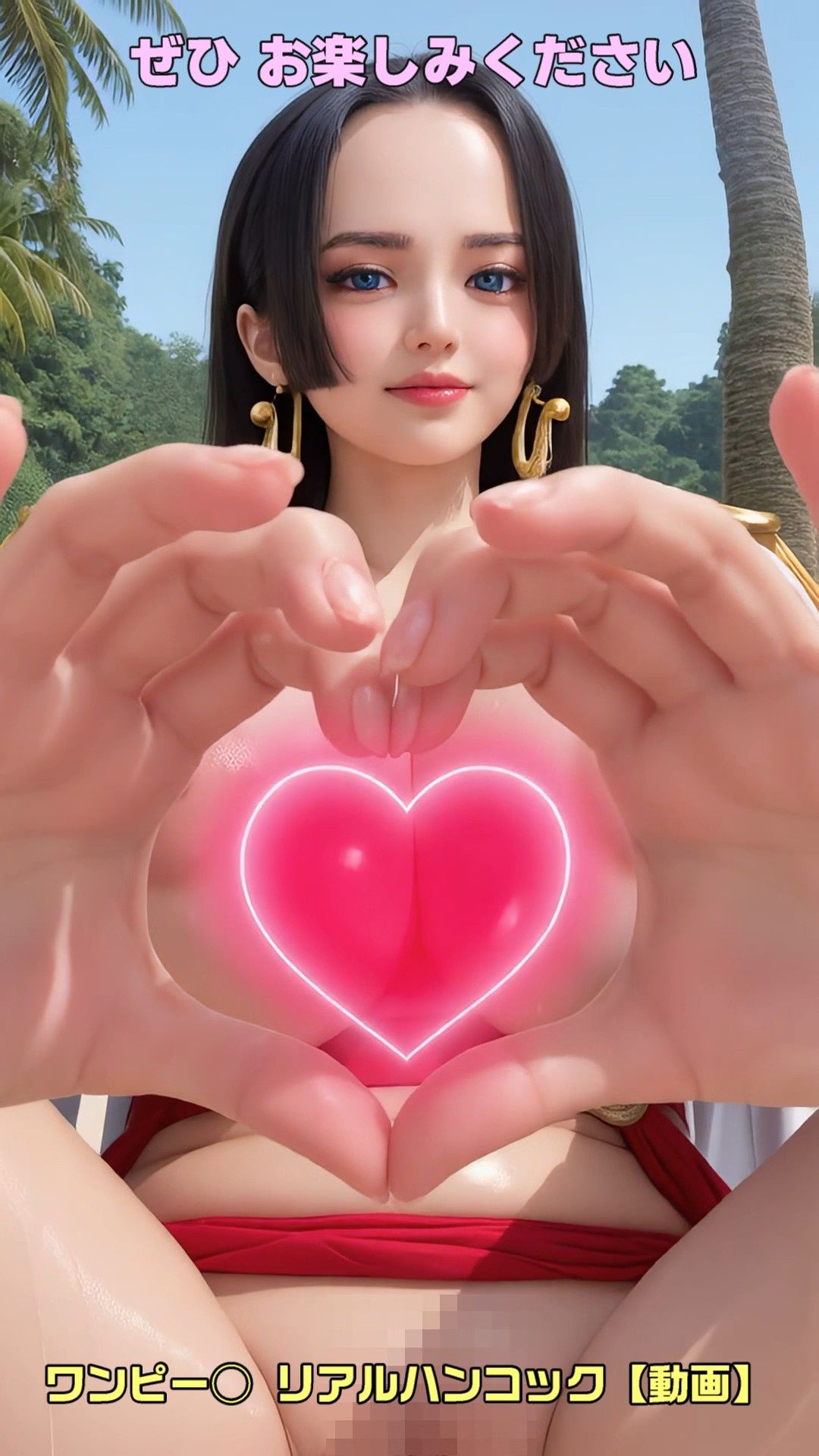 ワンピー○ リアルハンコック【動画】メロメロメロウ 画像10