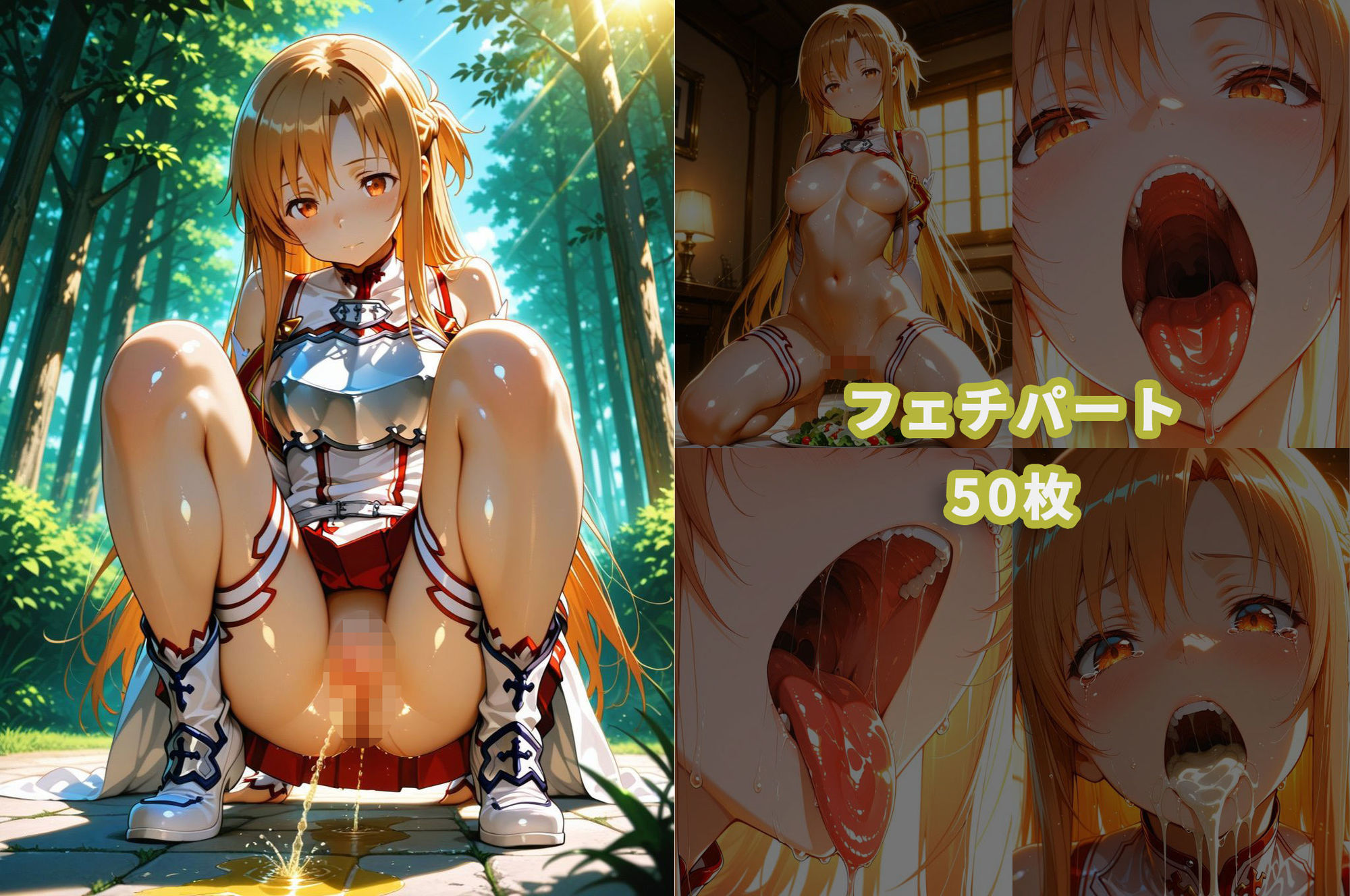 ア〇ナが研究所で人体改造される（ふたなり・妊娠）の画像8