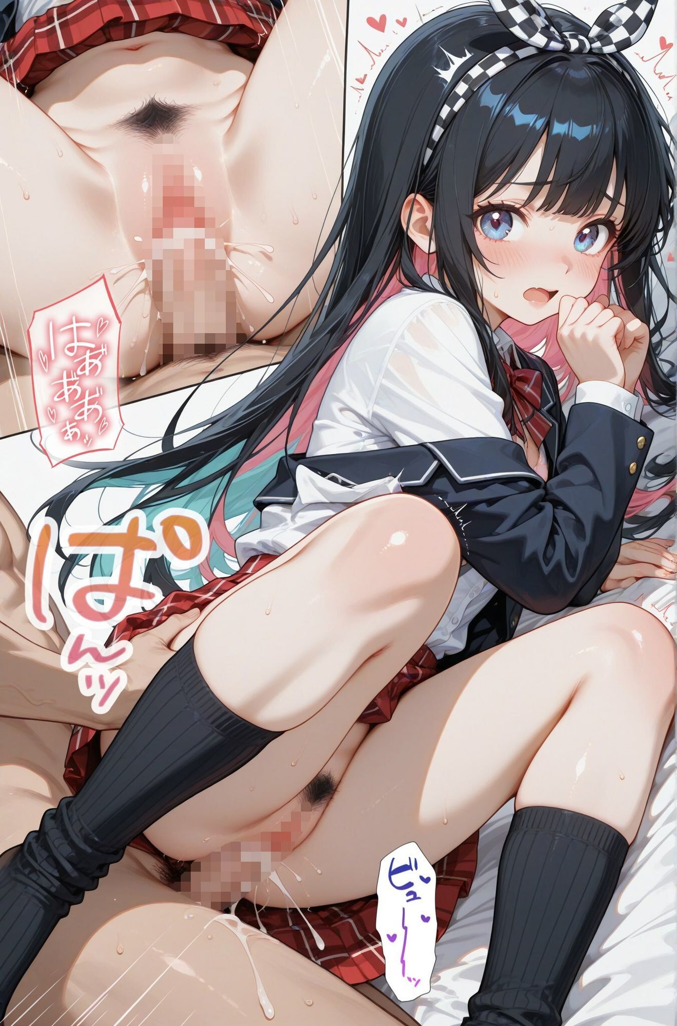 萌え萌えJ◯女体観察2  まん毛未処理お○んこを見せてください！…からの種付け連続絶頂！ 画像8