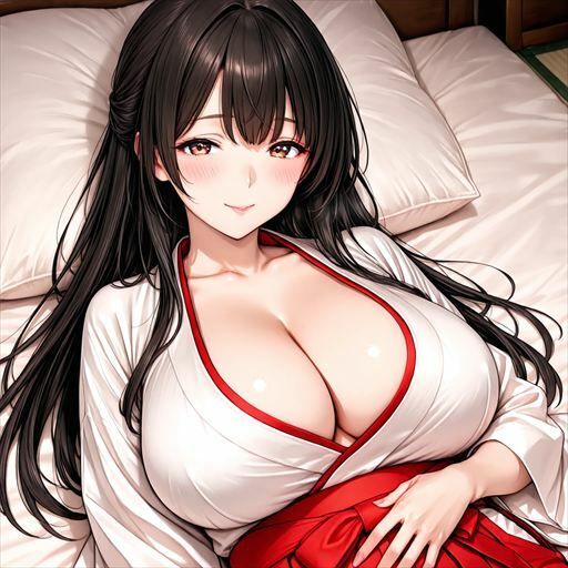 巨乳×巫女のサンプル画像 6