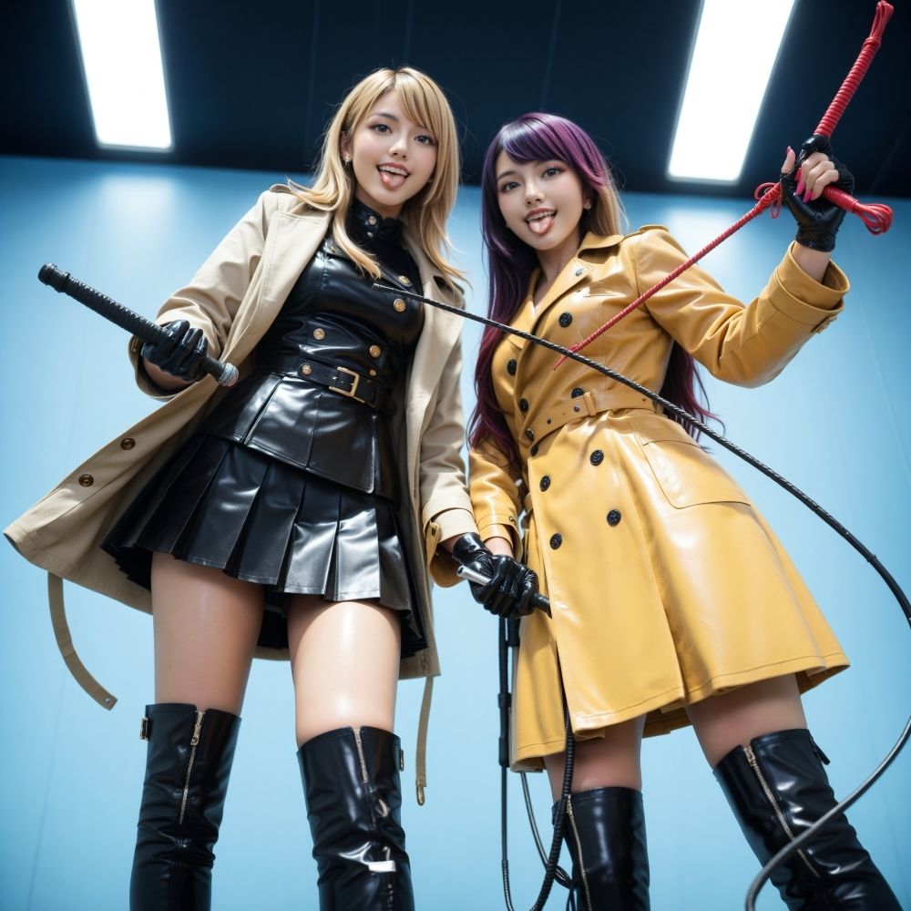 制服QUEEN ブーツ9 ＆ トレンチコートのサンプル画像 6