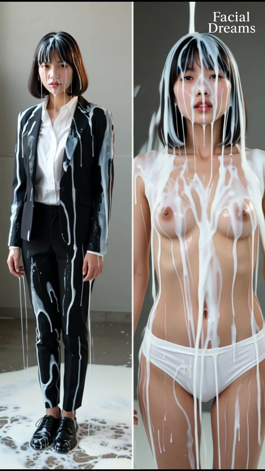 Fluid Dreamsパンツスーツとその内面に宿る美学のサンプル画像 6