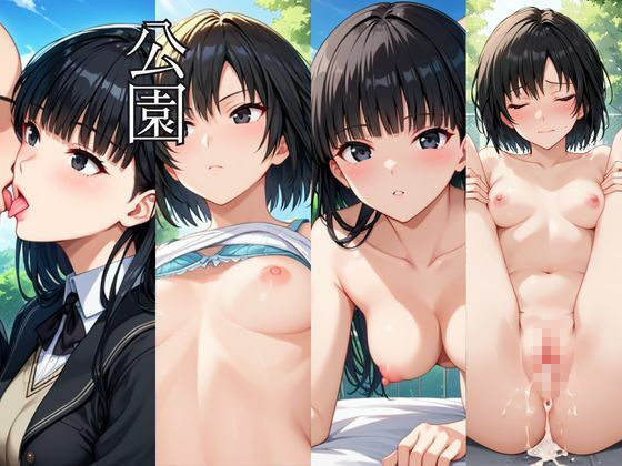 時間停止アプリでレ〇プ天国！？凝縮絶頂で最高の快感体験を！【絢○詞＆七○逢】の画像7