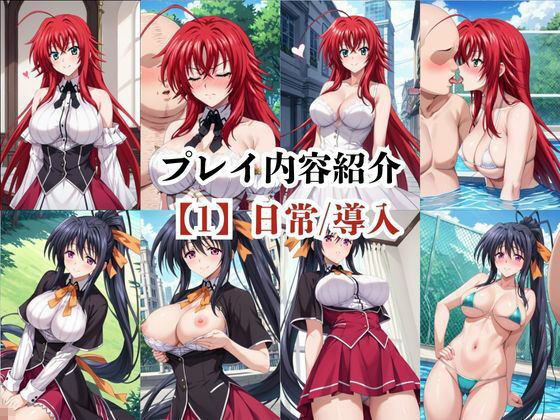 あのヒロインと禁断浮気SEX〜リ○ス・グレモリー＆姫○朱乃編〜のサンプル画像 6