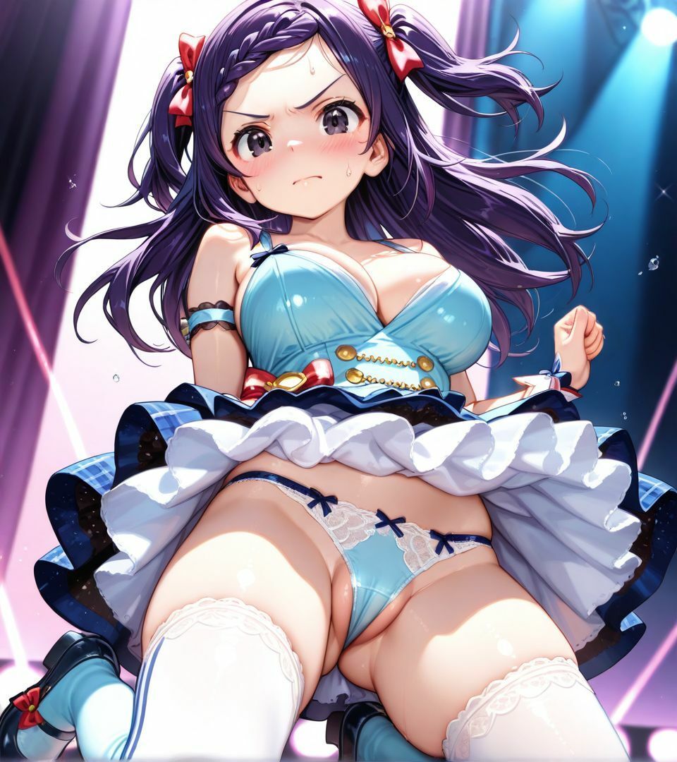 アイドル少女のパンチラステージを間近で見たいのサンプル画像 6