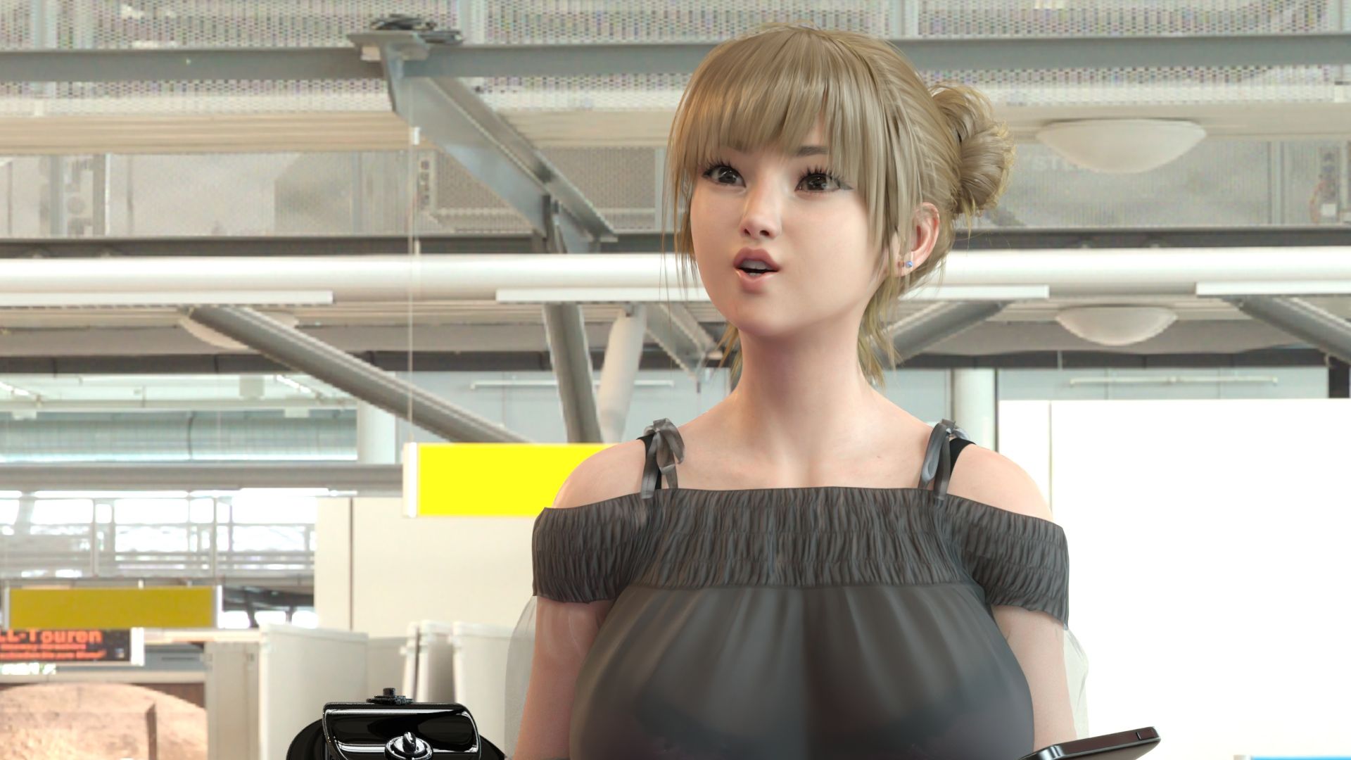 【▲100】日本語★廻里の自撮りWEBラジオ『廻里のGuriGuri（グリグリ）5thシーズン』＃018:女性の間でインナーパンツ付きスカートが大流行している件について_02_スゴい風チラ［日本語バージョン］ (dcg jp-008)