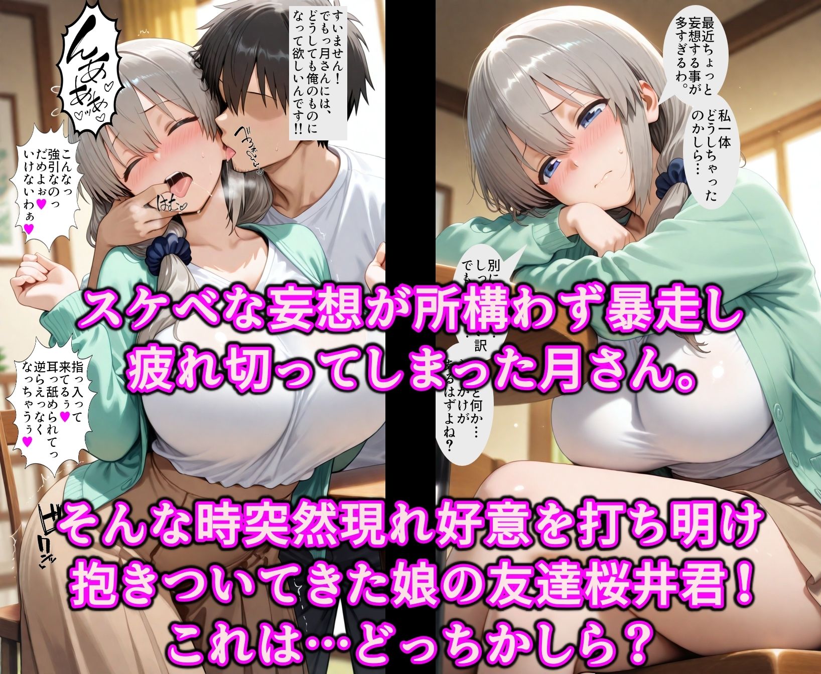 襲われ騙され奪われたい…かも イケない想像大好き宇崎ママ 爆乳揺らしてドスケベ妄想ヤリ放題!! 画像7