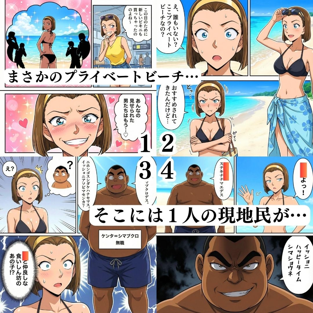 食いしん坊コジマ 白と黒のドッペルゲンターのサンプル画像 6