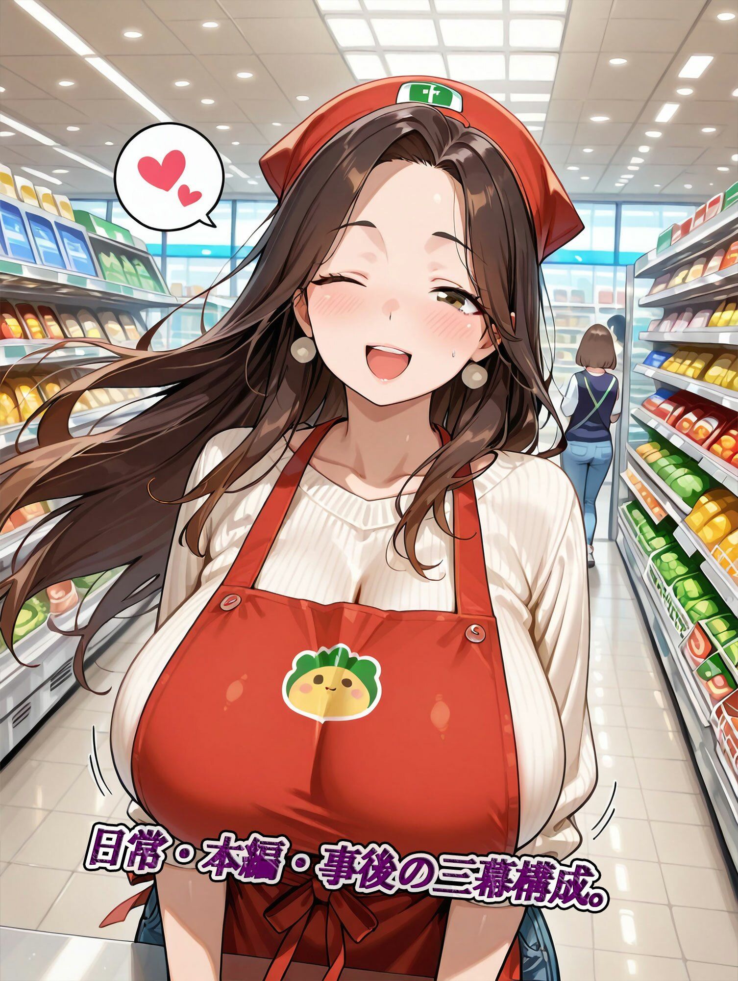 人妻スーパー店員被虐乱交〜男たちに服従し、堕ちていく熟女たち〜 画像7