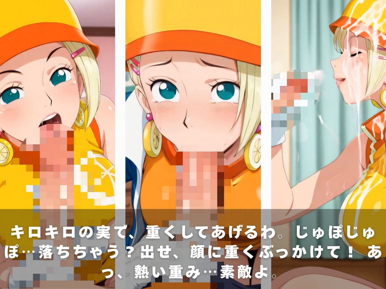 【フェラチオ動画】天候棒MAX…10人美女のフェラ嵐が来るぞ！ 画像10