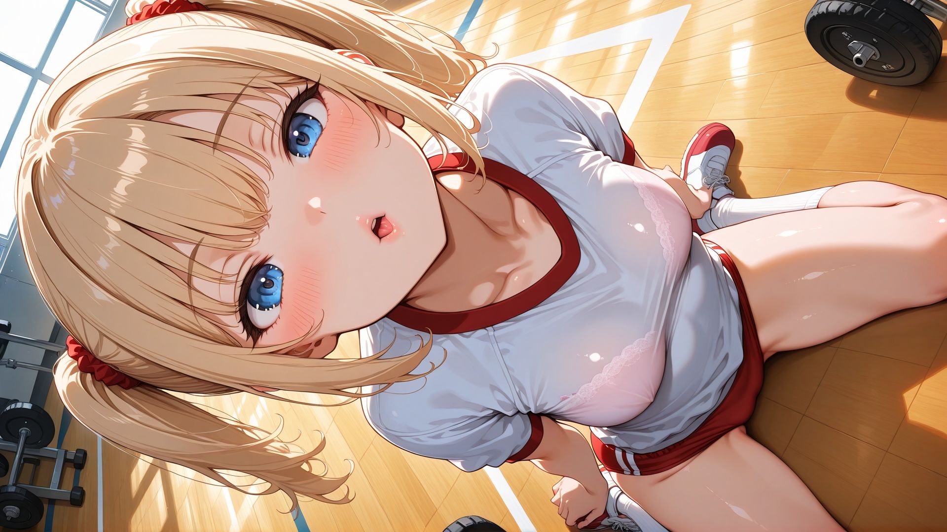 ブルマ日和。― ツインテール編:ブラ透け ―のサンプル画像 6