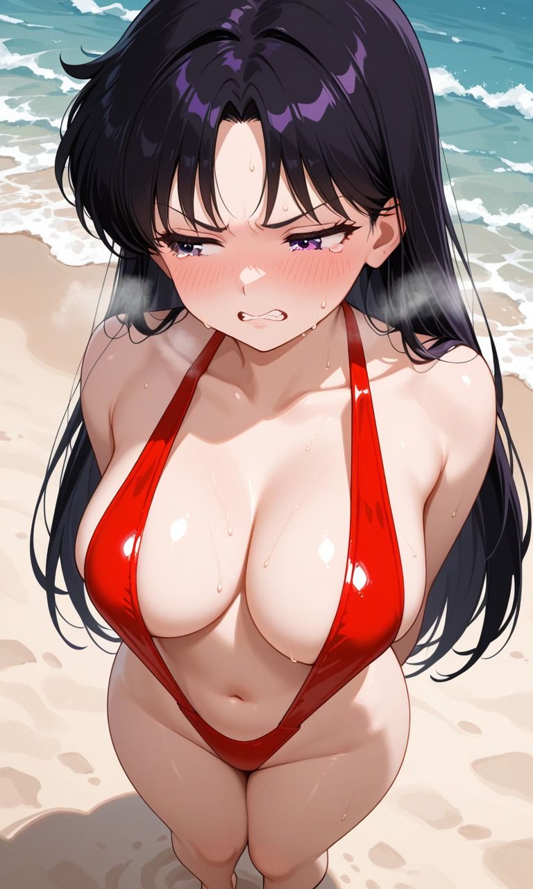 【セーラームーン】ビーナス・マーズ・サターン 〜生意気セーラー戦士を分からせアヘ顔CG集〜｜挑発パンチラ・中出し・イマラチオ 画像7